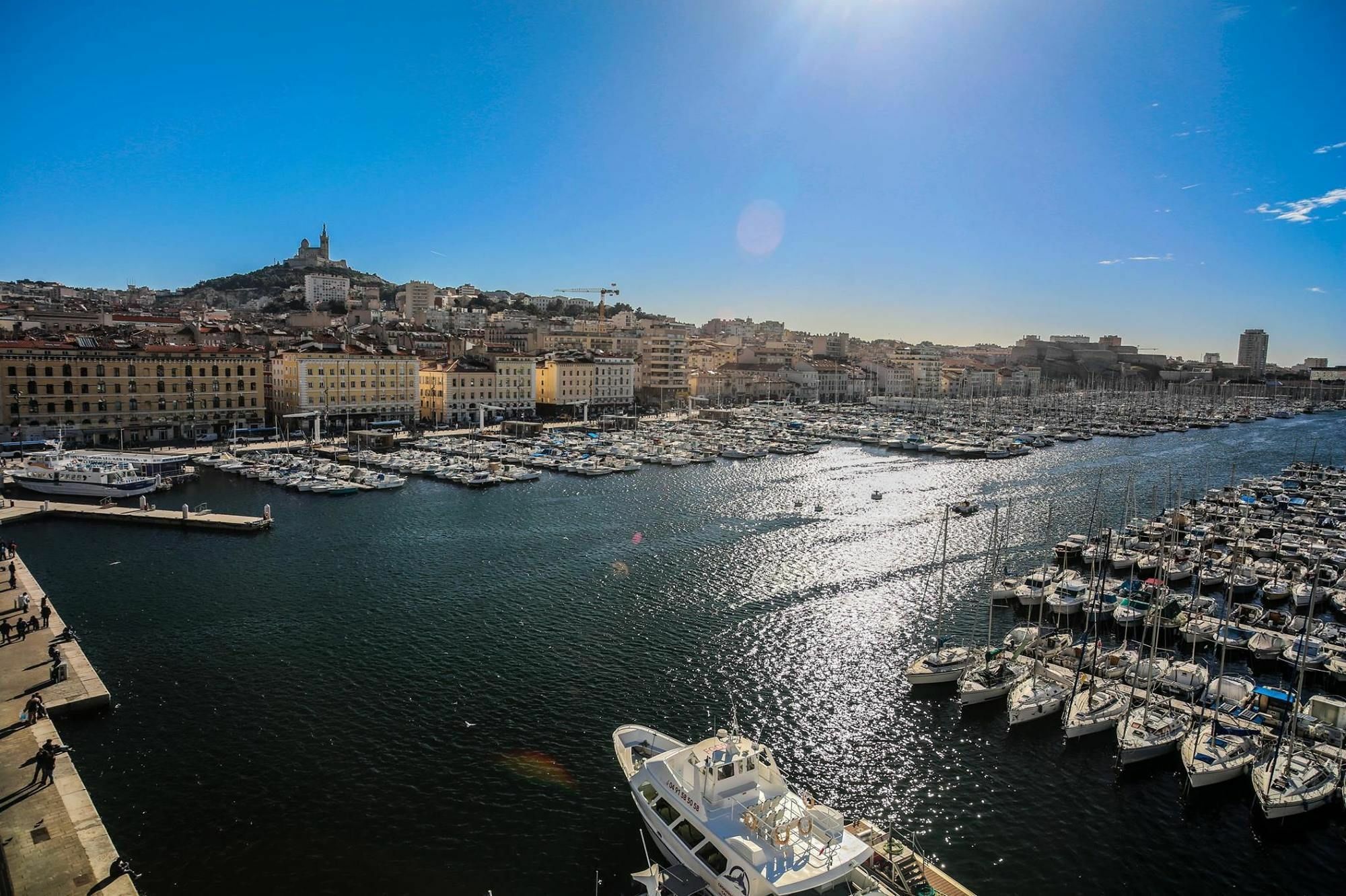 Hotel Du Sud Vieux Port Марсель Экстерьер фото